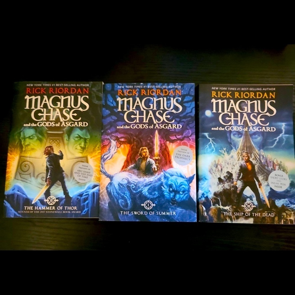 COPY - The Magnus Chase Series 3 volumes set